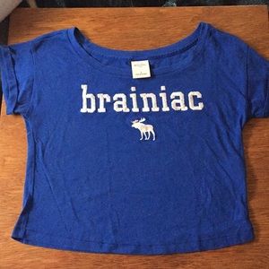 Brainiac crop top